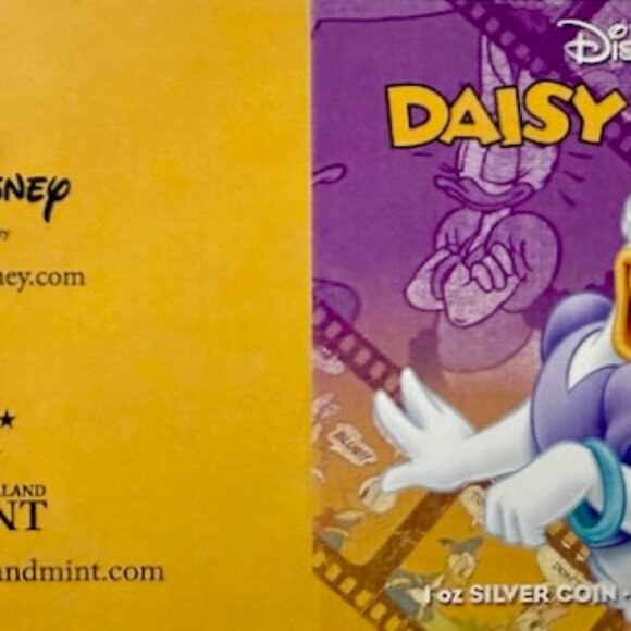 2014 NIUE S$2 Disney Daisy Duck Colorized NGC PF 70 UCAM original package - Picture 6 of 8